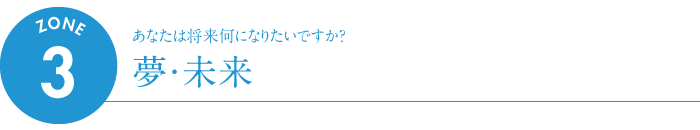 ゾーン3　夢・未来